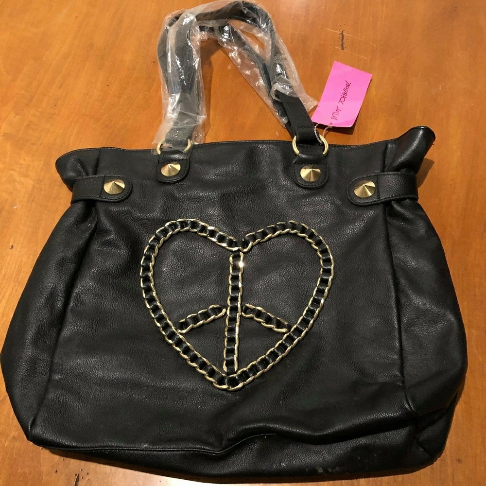 Betsy Johnson Heart Tote